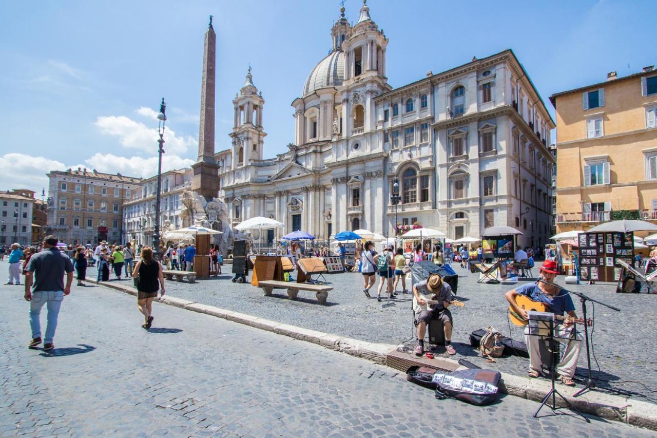 Sunny Apartment Navona Square Roma Exterior foto